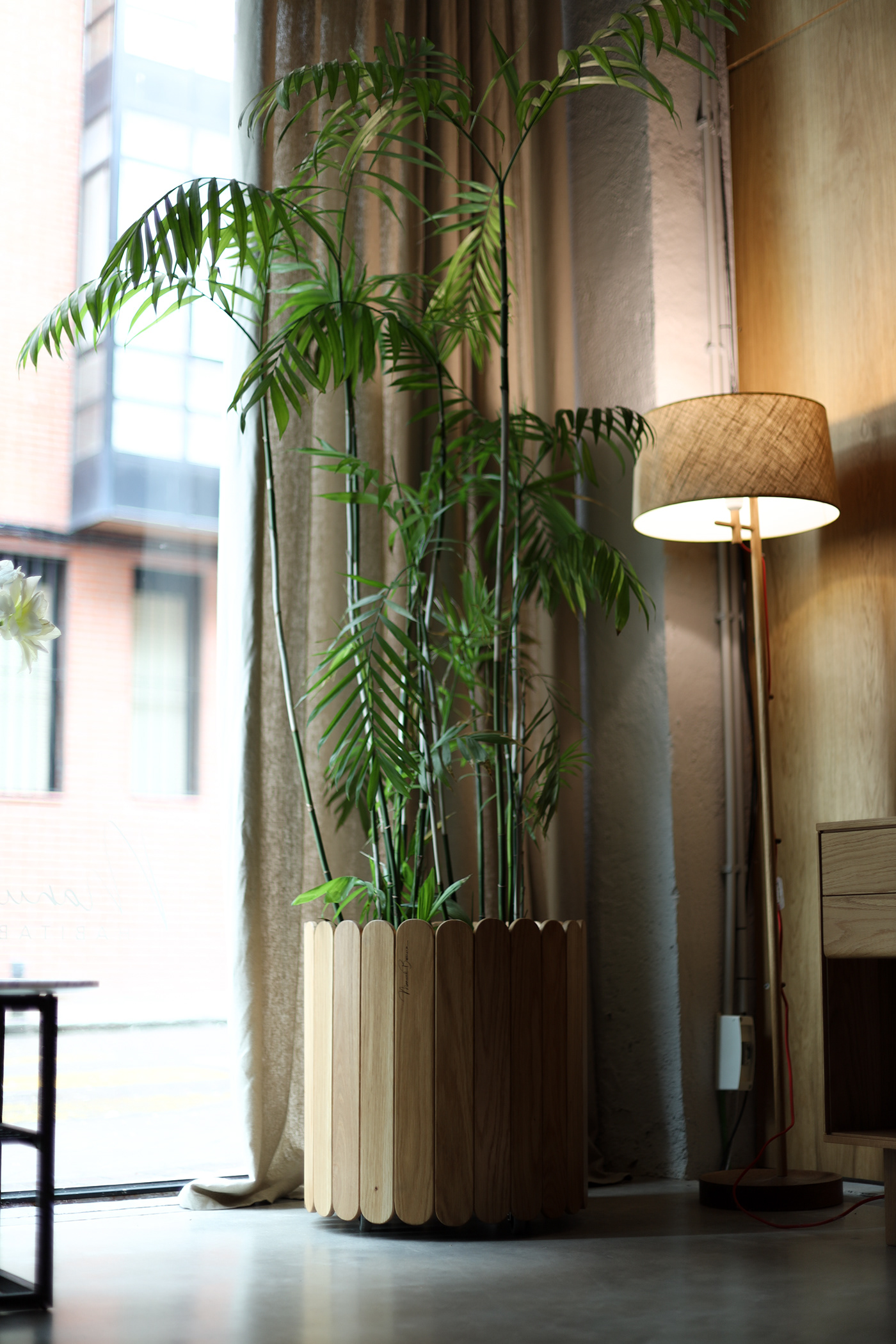 Flowerpot，wooden ，furniture，product design，