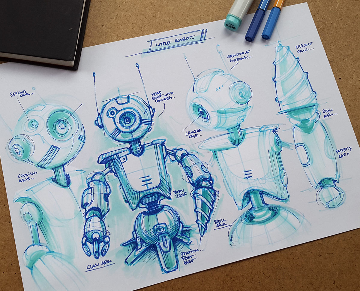 Hand drawn，Reprint，Germany，Marius Kindler，