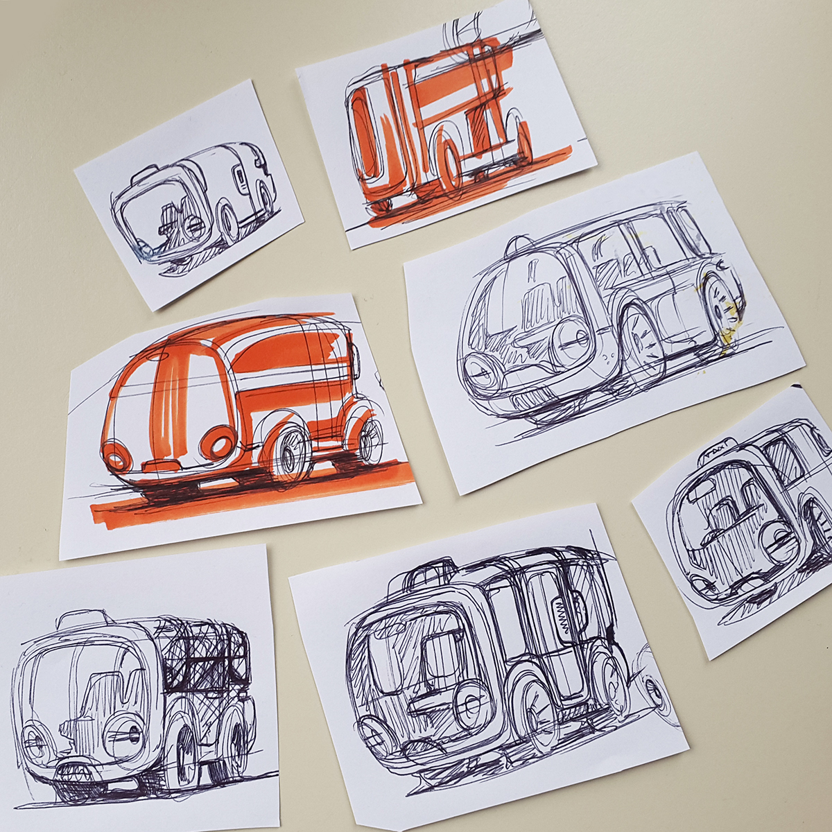 Hand drawn，Reprint，Germany，Marius Kindler，