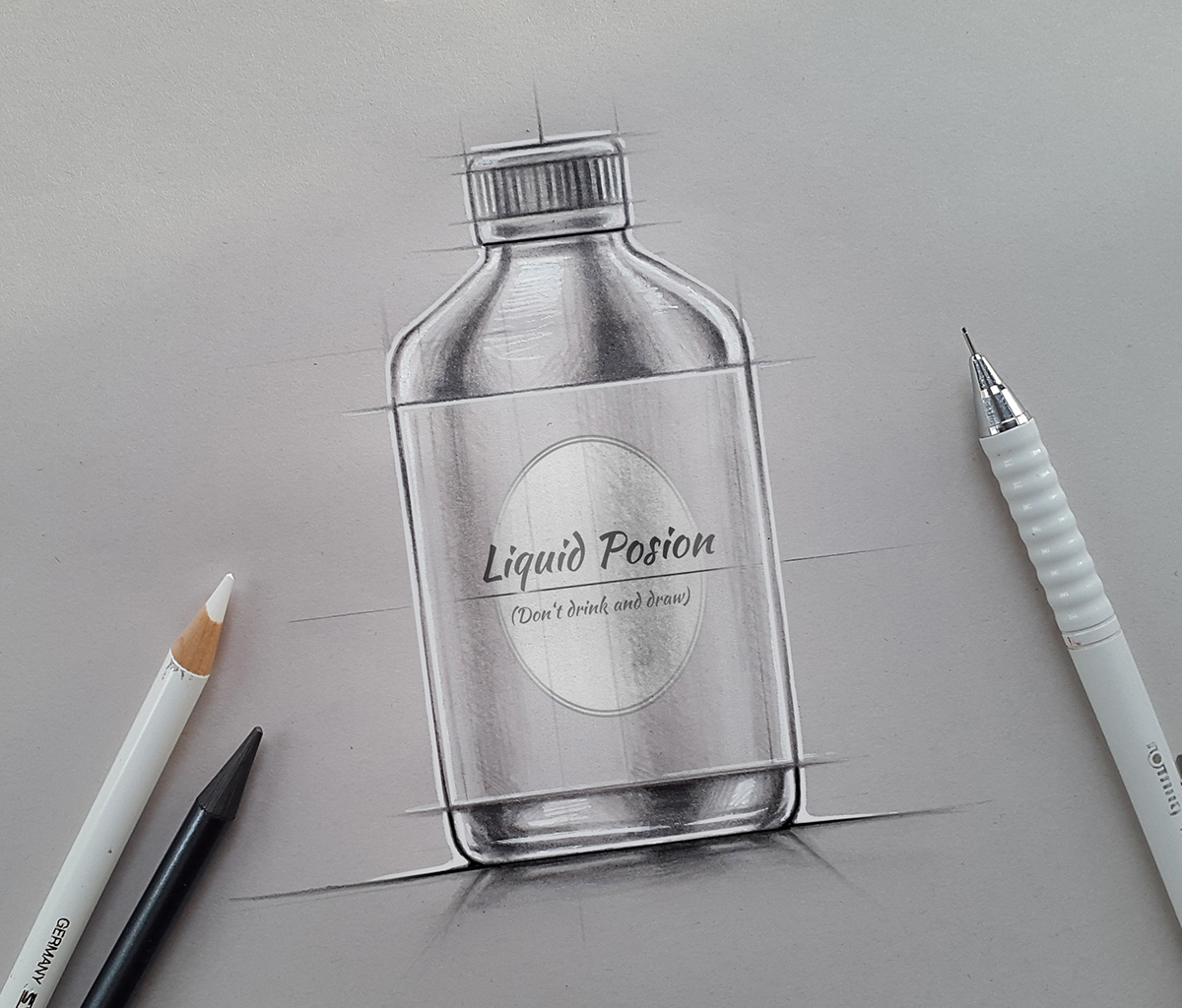 Hand drawn，Reprint，Germany，Marius Kindler，