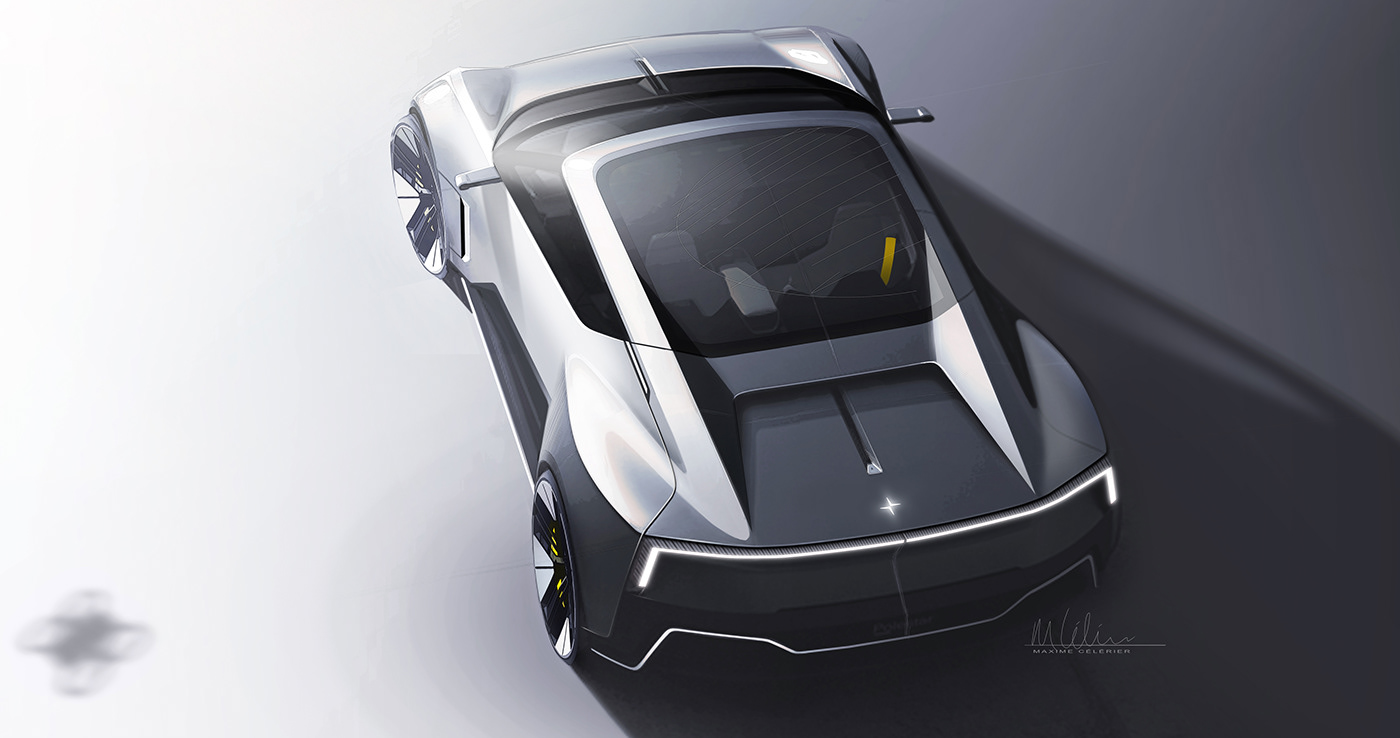 Polaris，automobile，sketch，industrial design，