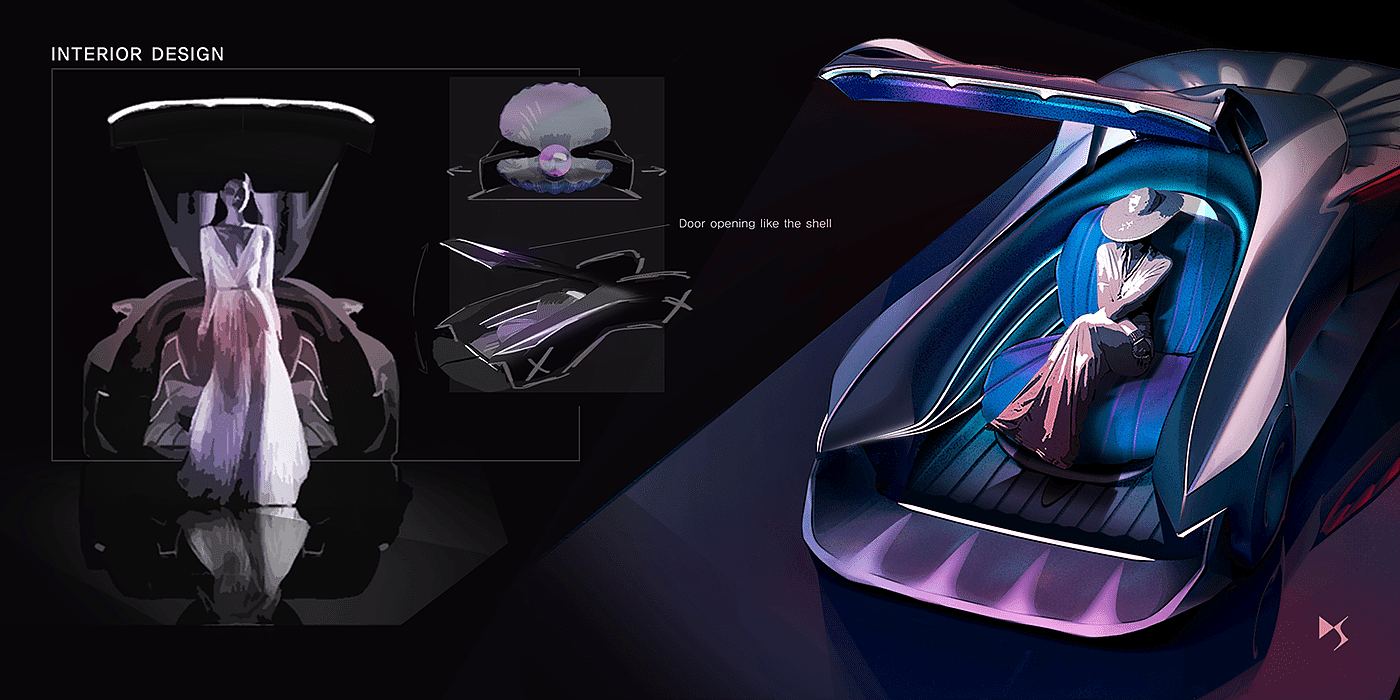 automobile，Artwork，concept，industrial design，Pearl，ds，