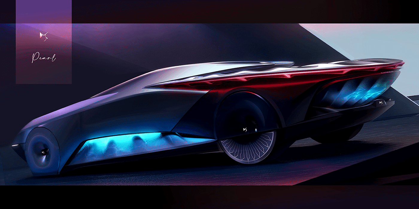 automobile，Artwork，concept，industrial design，Pearl，ds，