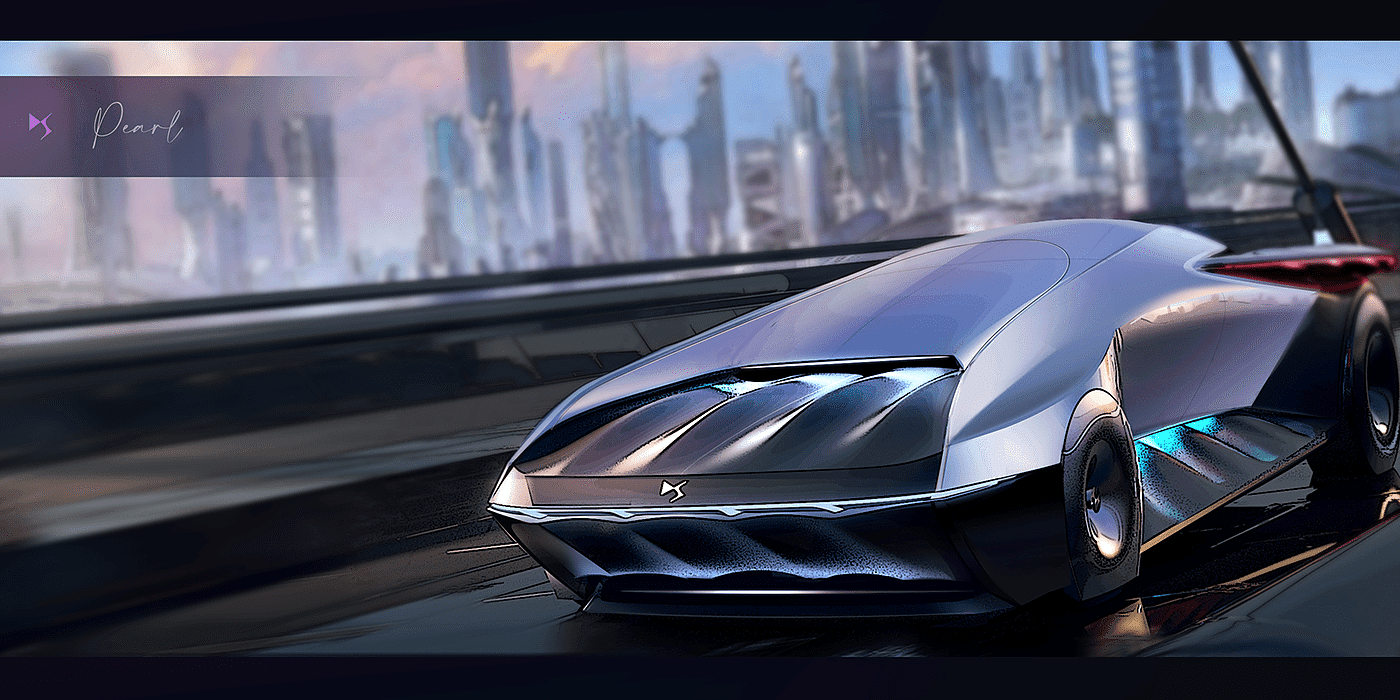 automobile，Artwork，concept，industrial design，Pearl，ds，