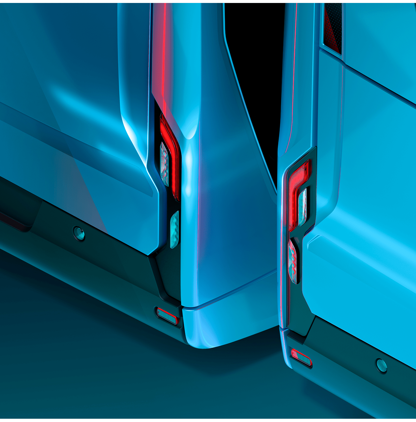 bus，industrial design，traffic，Electric bus，