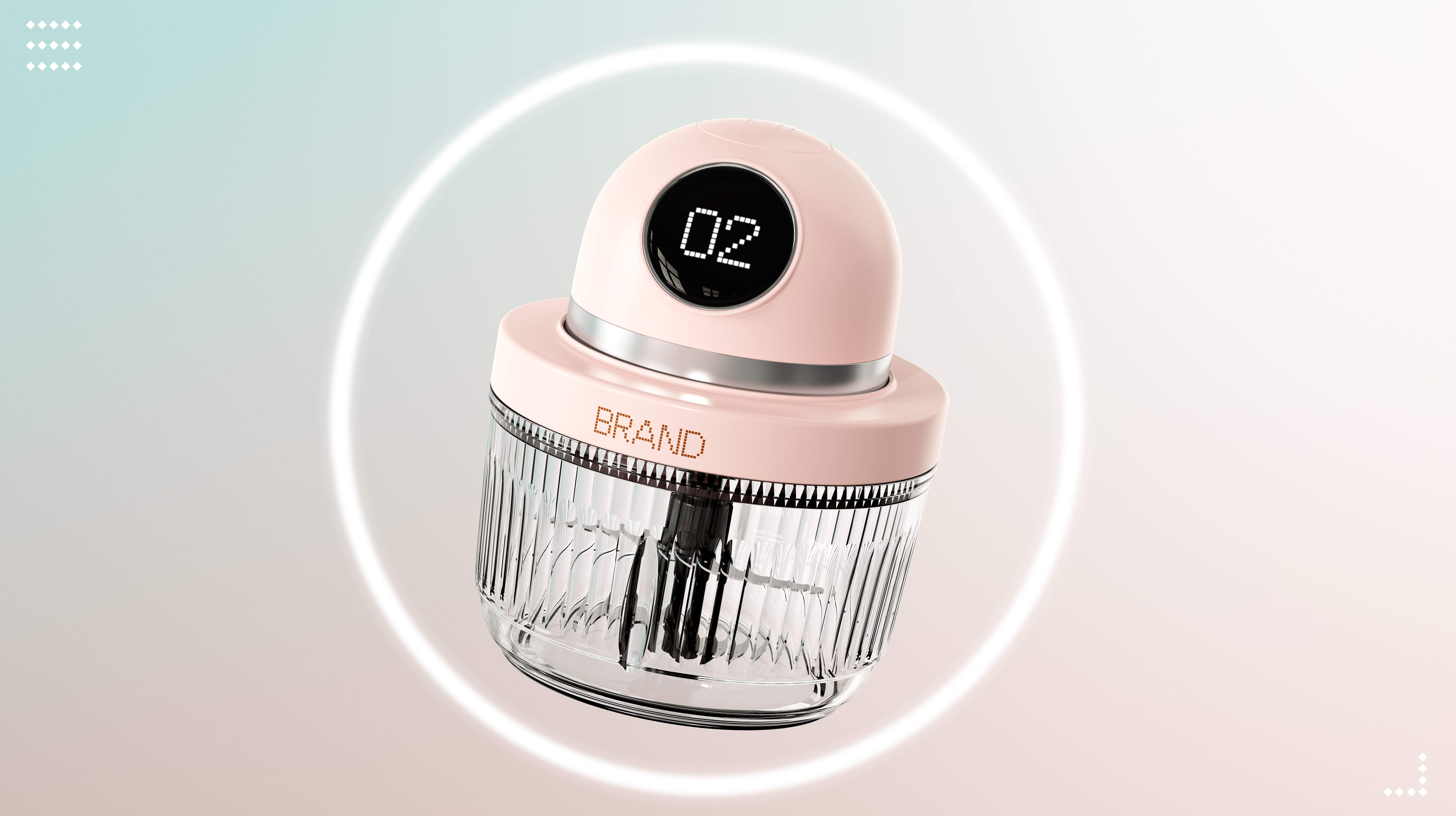 product design，industrial design，household electrical appliances，food processor，delicate，intelligence，meat grinder，Hamster，