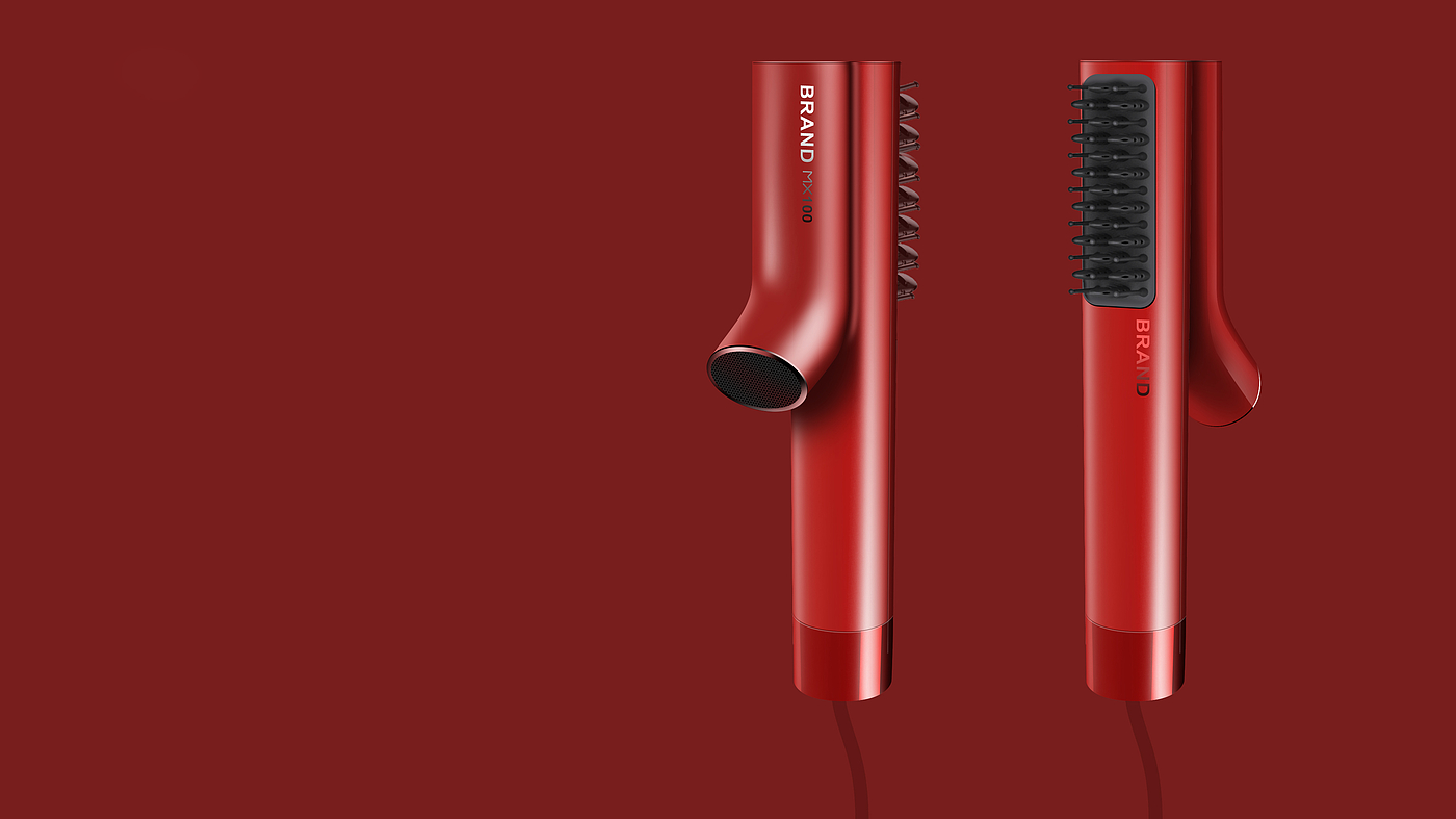 Dry hair comb，comb，Hair dryer，Hair，