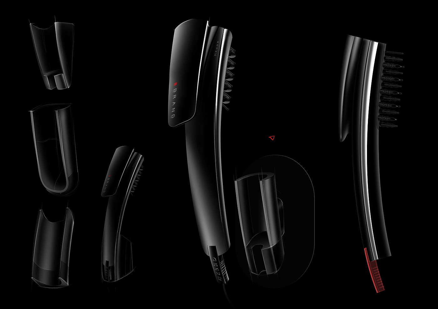 Dry hair comb，comb，Hair dryer，Hair，