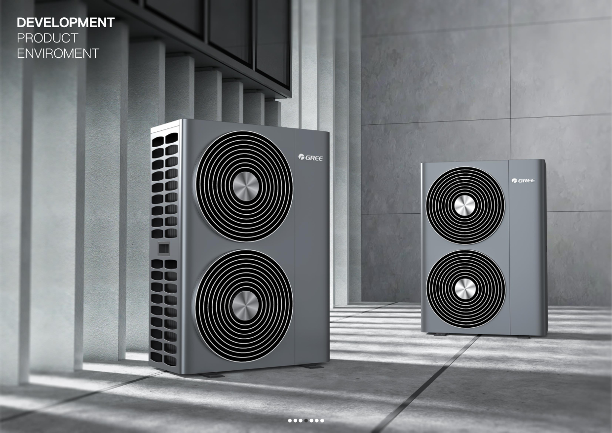 air conditioner，keyshot，rhino，ps，household electrical appliances，industrial design，sheet metal，Scene rendering，