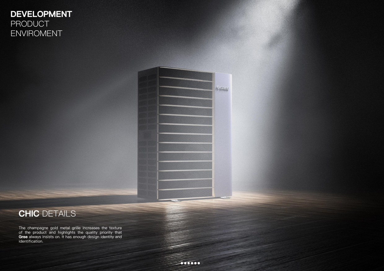 air conditioner，keyshot，rhino，ps，household electrical appliances，industrial design，sheet metal，Scene rendering，