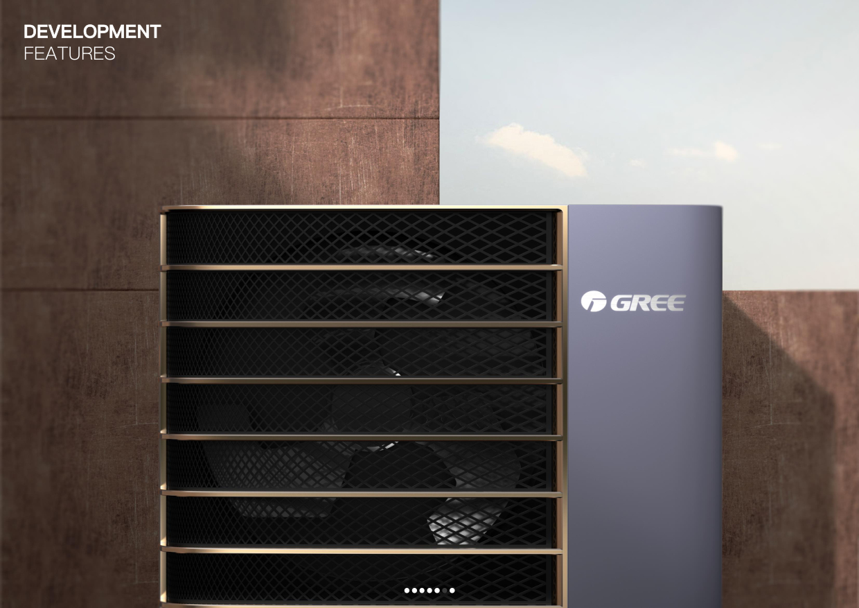 air conditioner，keyshot，rhino，ps，household electrical appliances，industrial design，sheet metal，Scene rendering，