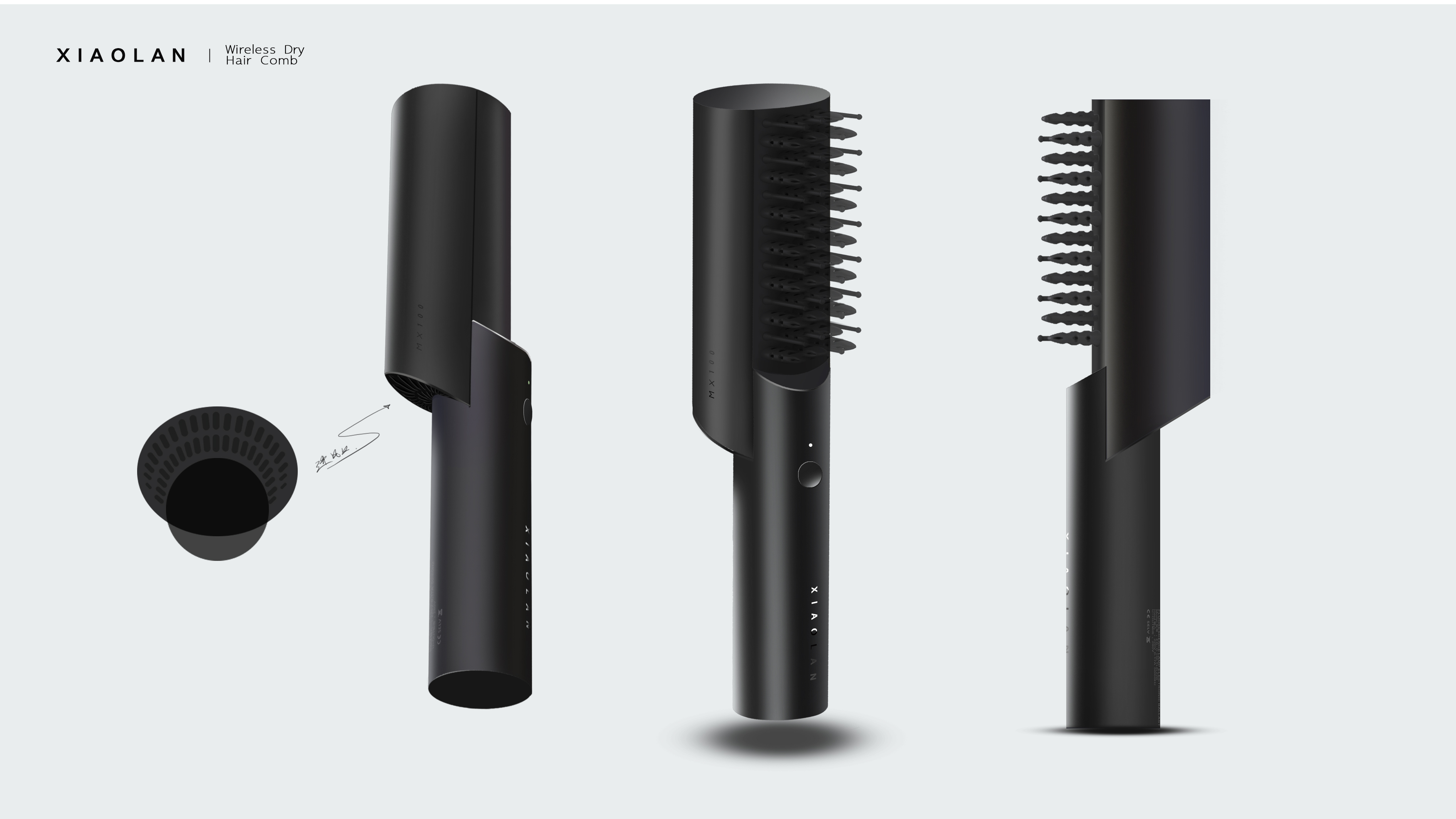 Dry hair comb，comb，Hair dryer，Hair，