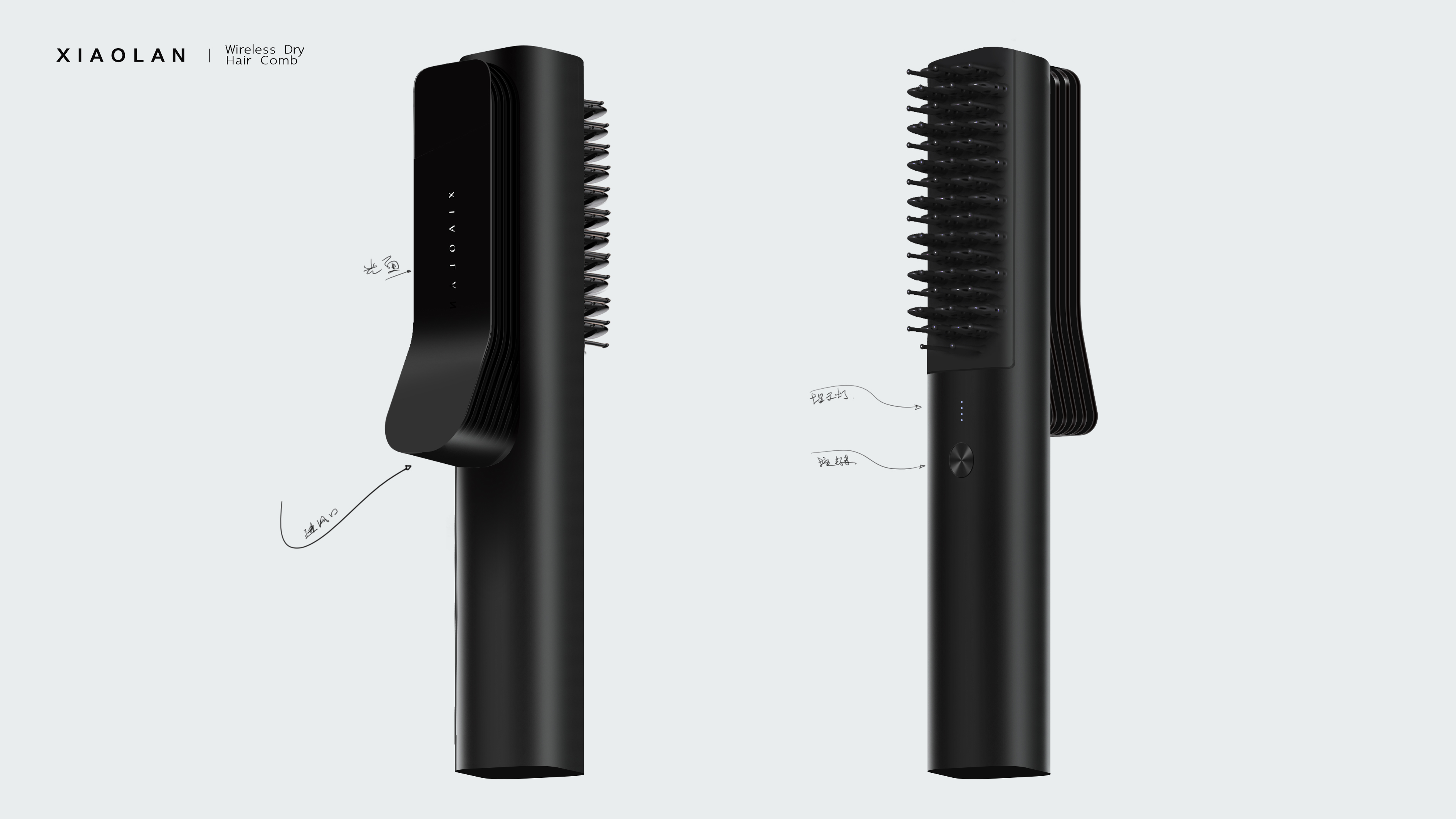 Dry hair comb，comb，Hair dryer，Hair，