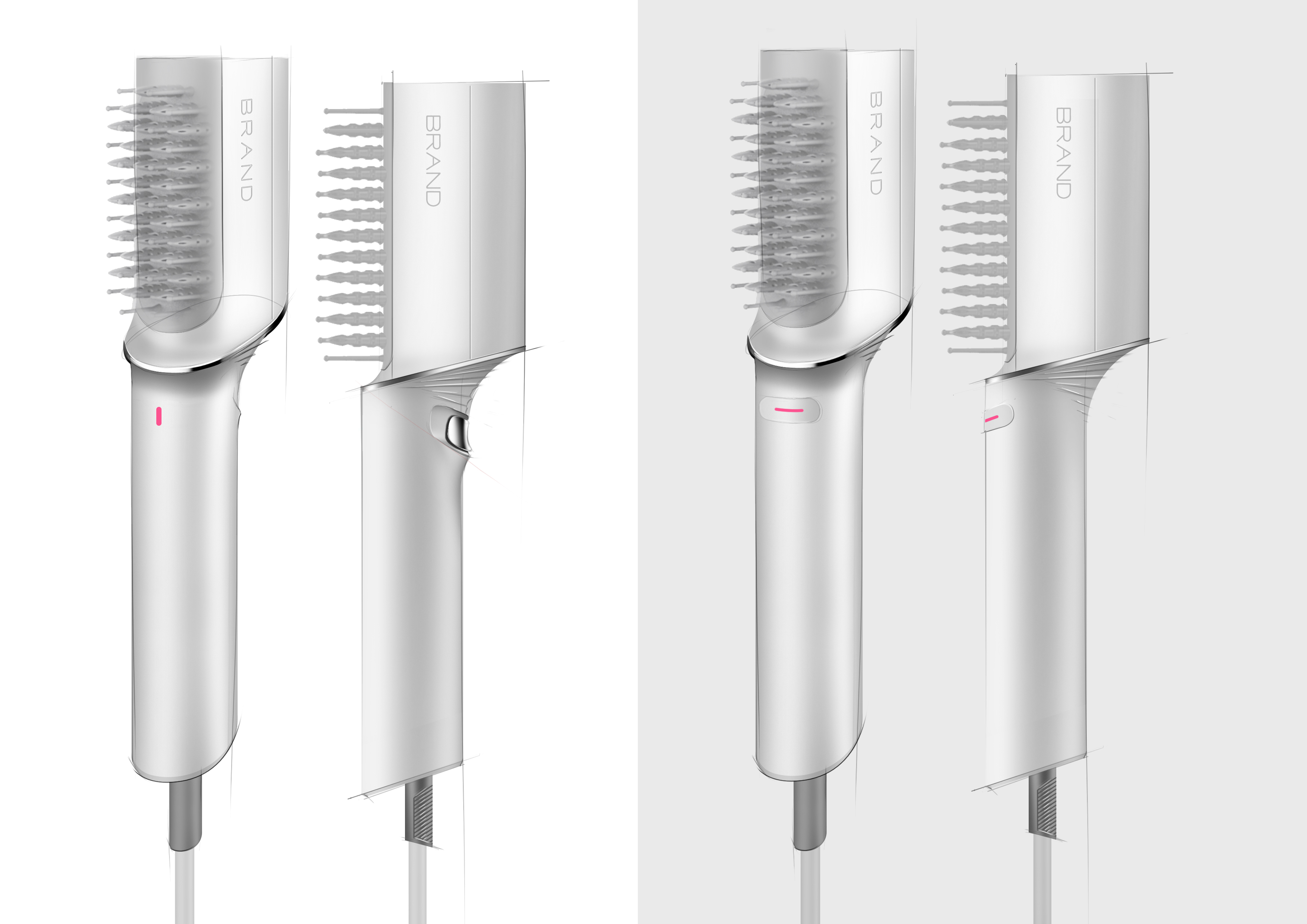 Dry hair comb，comb，Hair dryer，Hair，