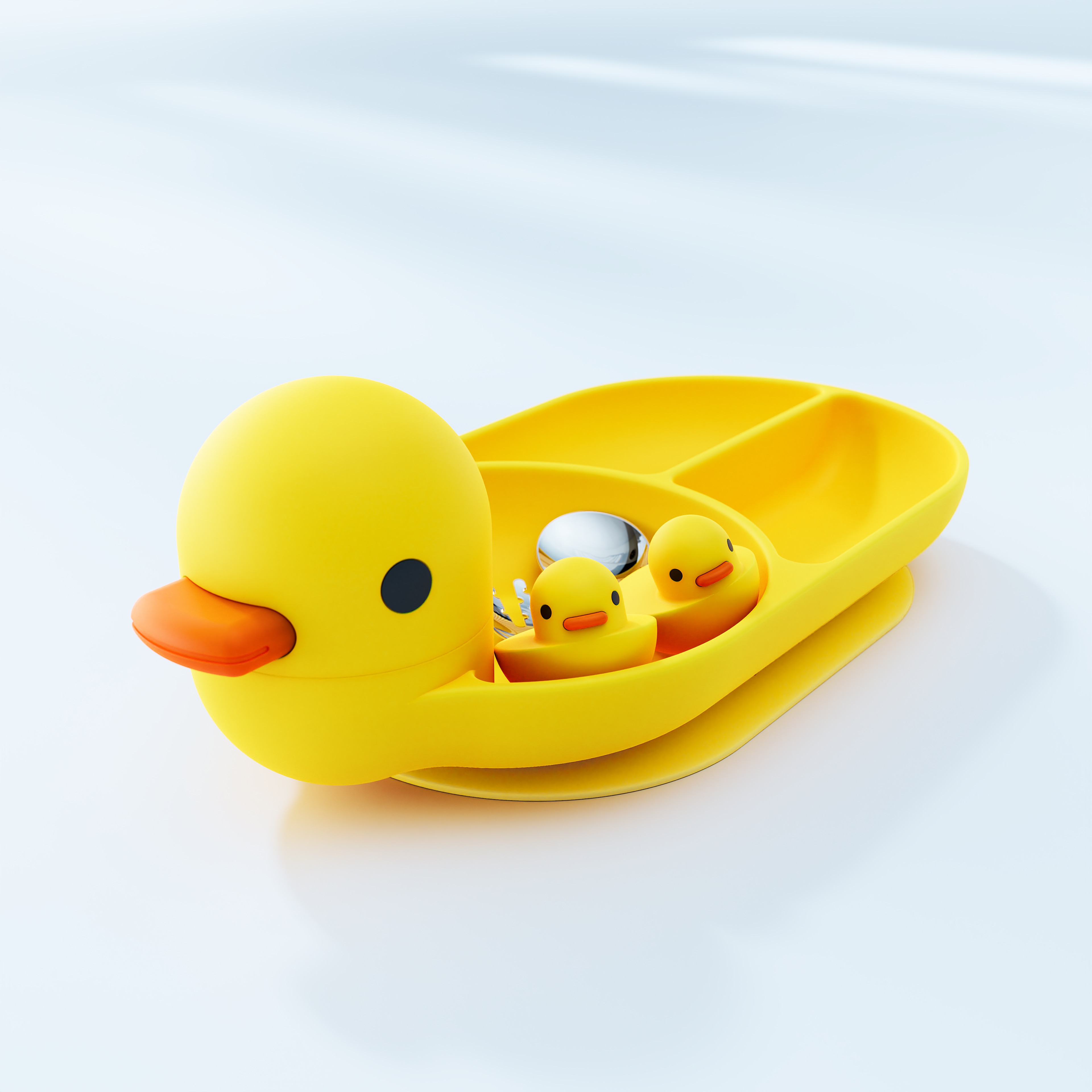 Product rendering，Dinner plate，Mother and baby，silica gel，children，BLENDER，cycles，3d，