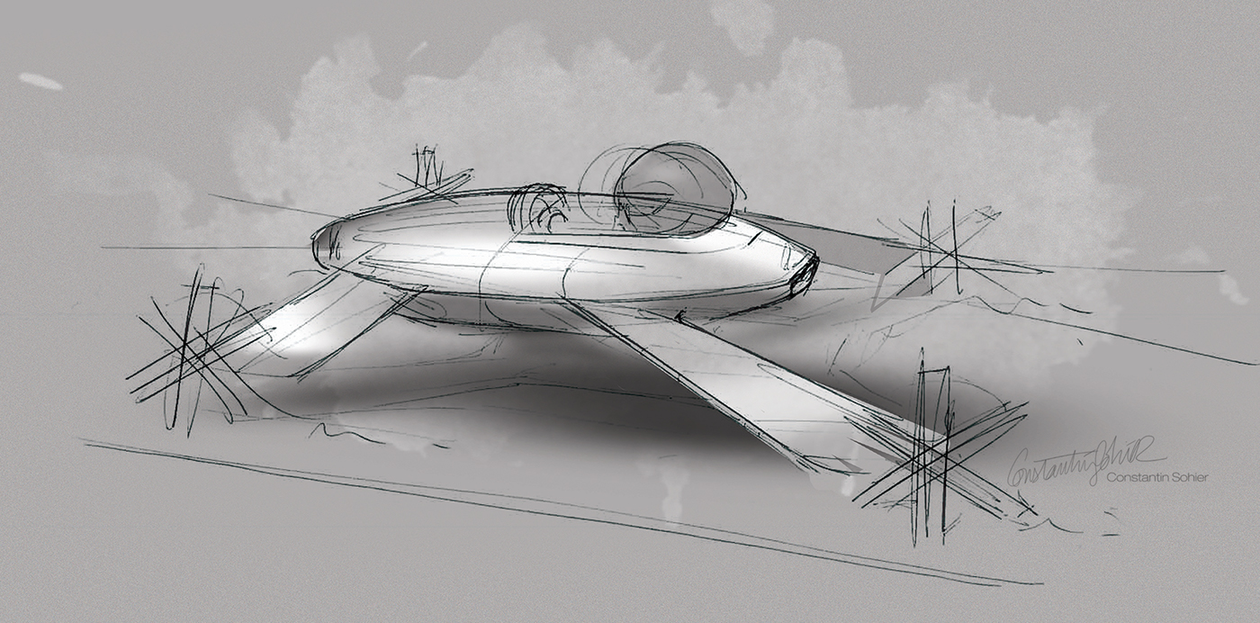Land Rover，Hand drawn，vehicle，industrial design，