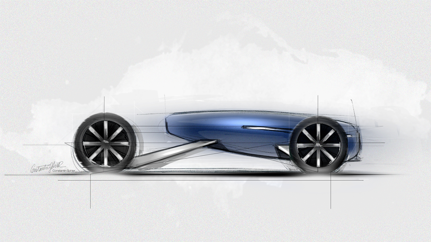 Land Rover，Hand drawn，vehicle，industrial design，