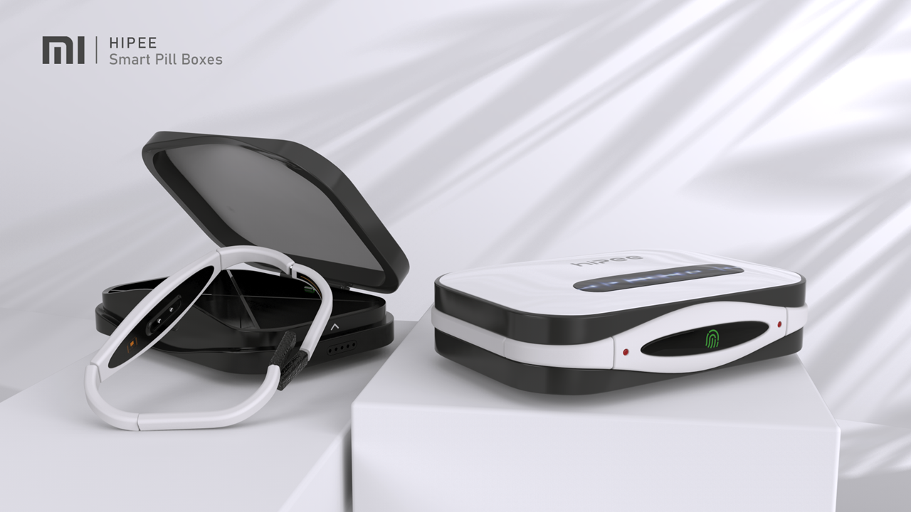 industrial design，product design，Intelligent medicine box，