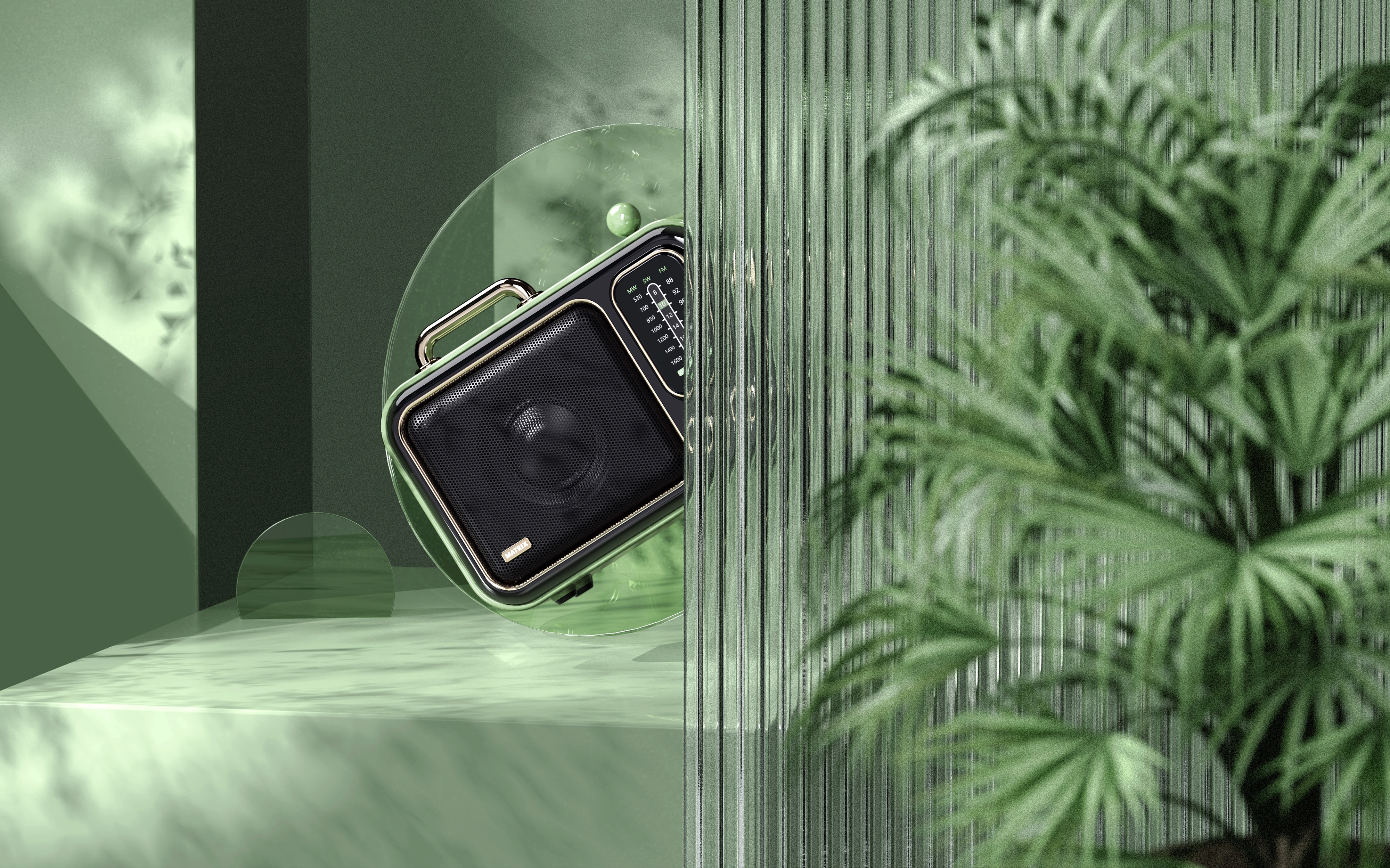 Retro，radio，sound，Digital，Small TV，