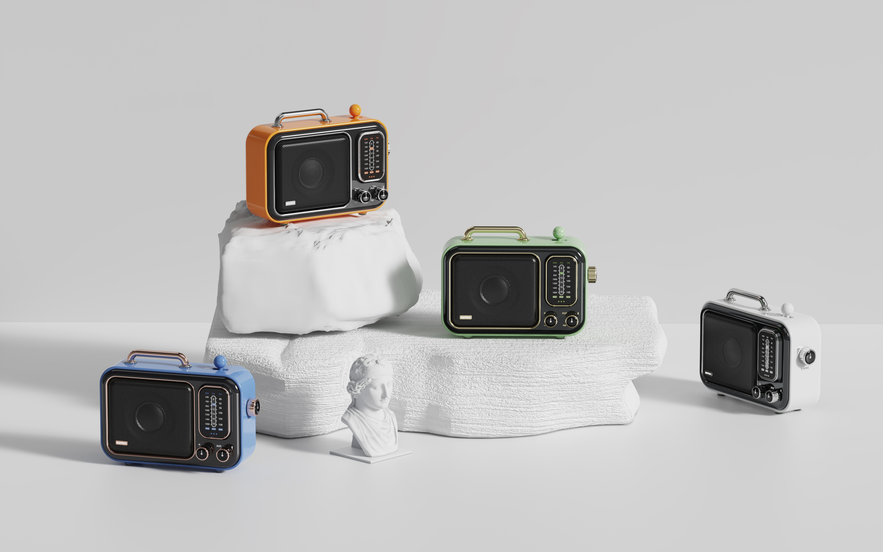 Retro，radio，sound，Digital，Small TV，