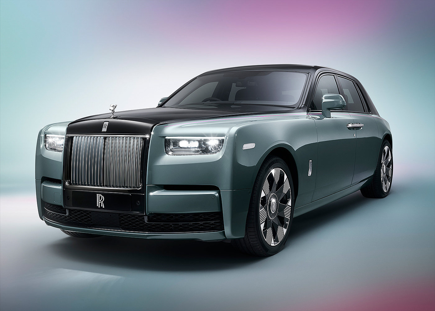 automobile，car，Rolls-Royce，cgi，Automatic driving design，