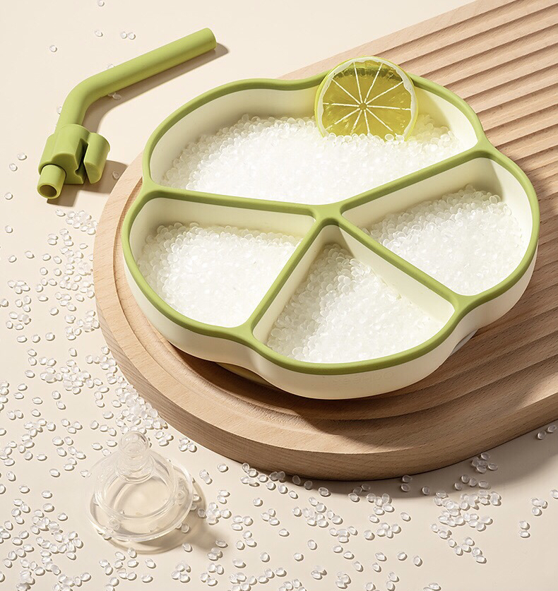 Child mother and baby，Silica gel plate，