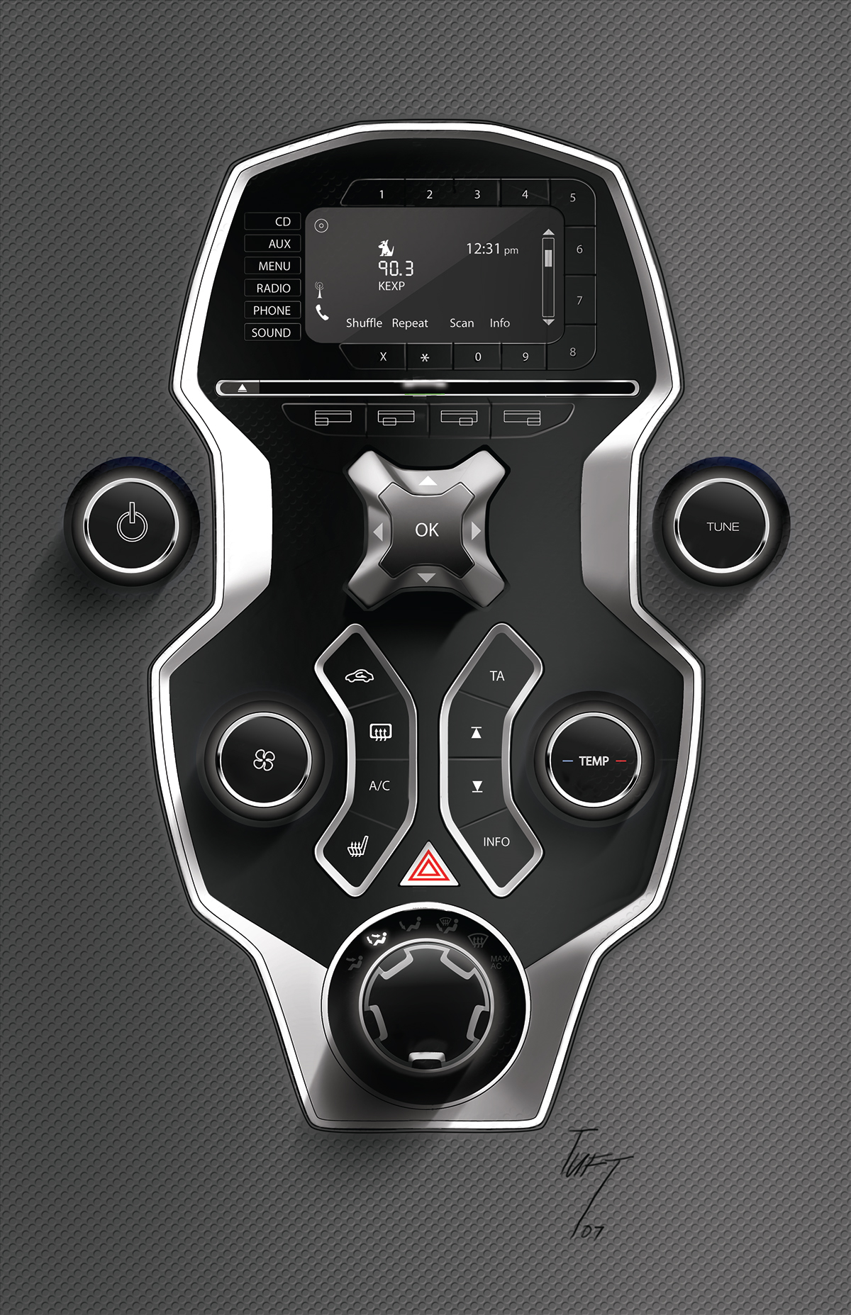 vehicle，suv，truck，UI/UX，Automotive interior，