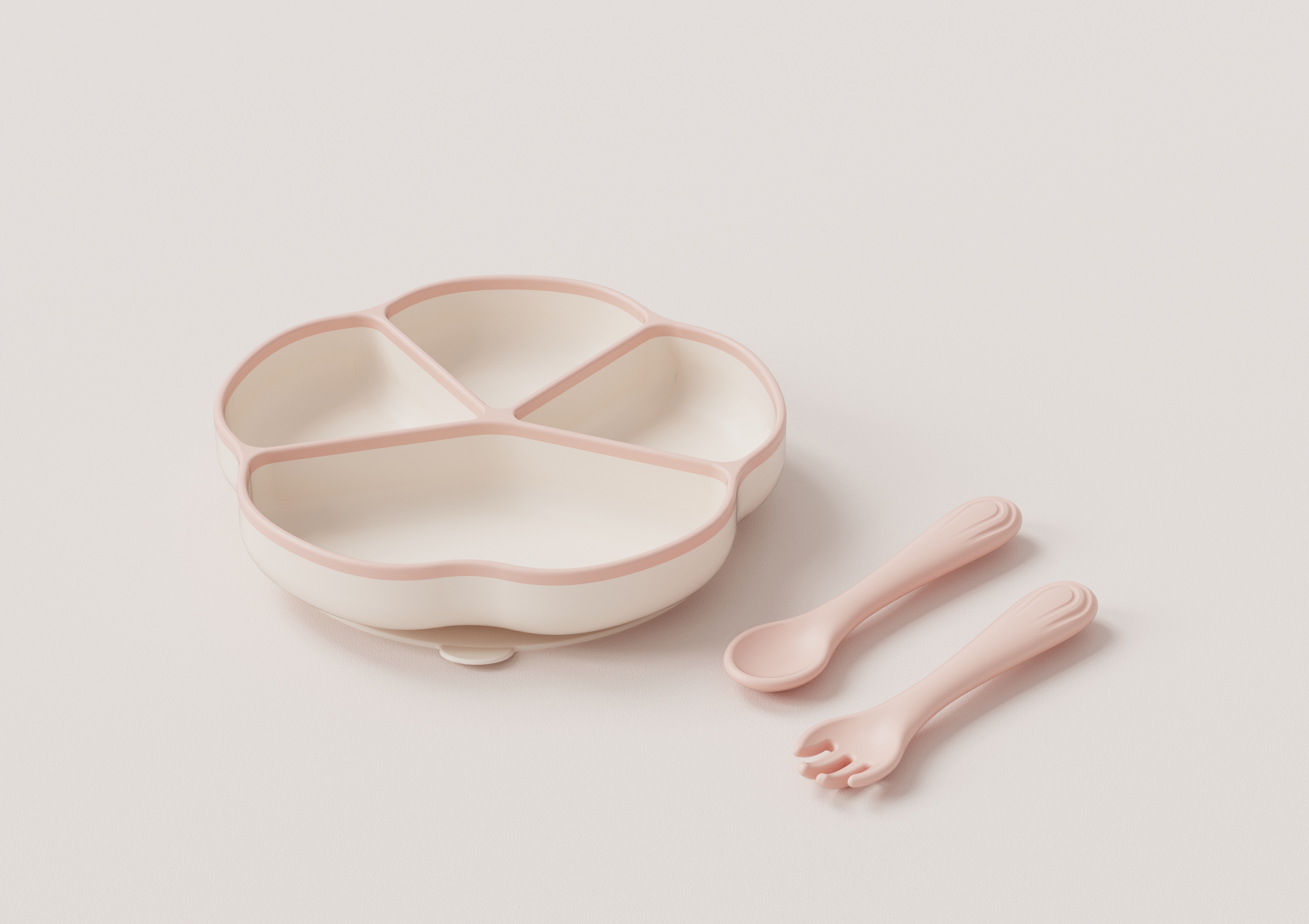 Child mother and baby，Silica gel plate，