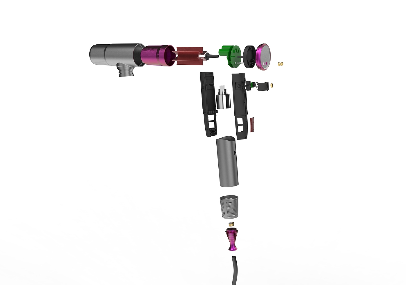 hair drier，High speed hair dryer，Leafless blower，Hairdressing，3C Electronics，