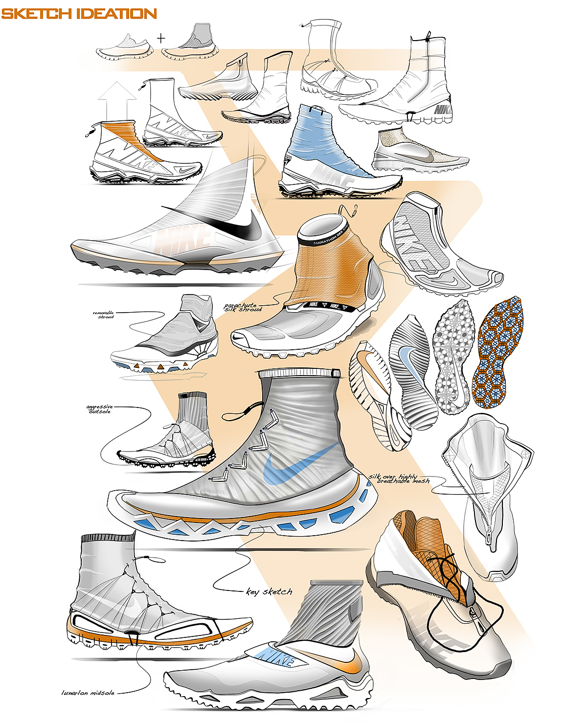 Nike，nike，shoes，product design，