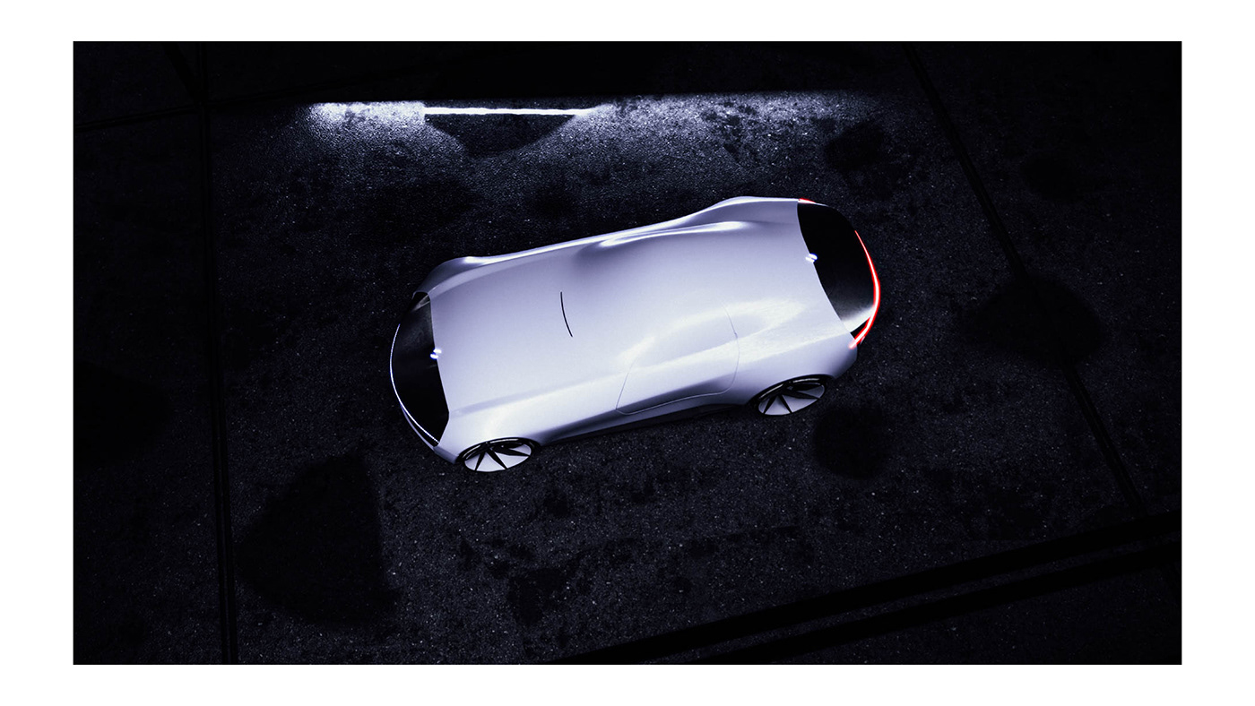 cgi，Automatic driving，Sports car，automobile，conceptual design，product design，details，