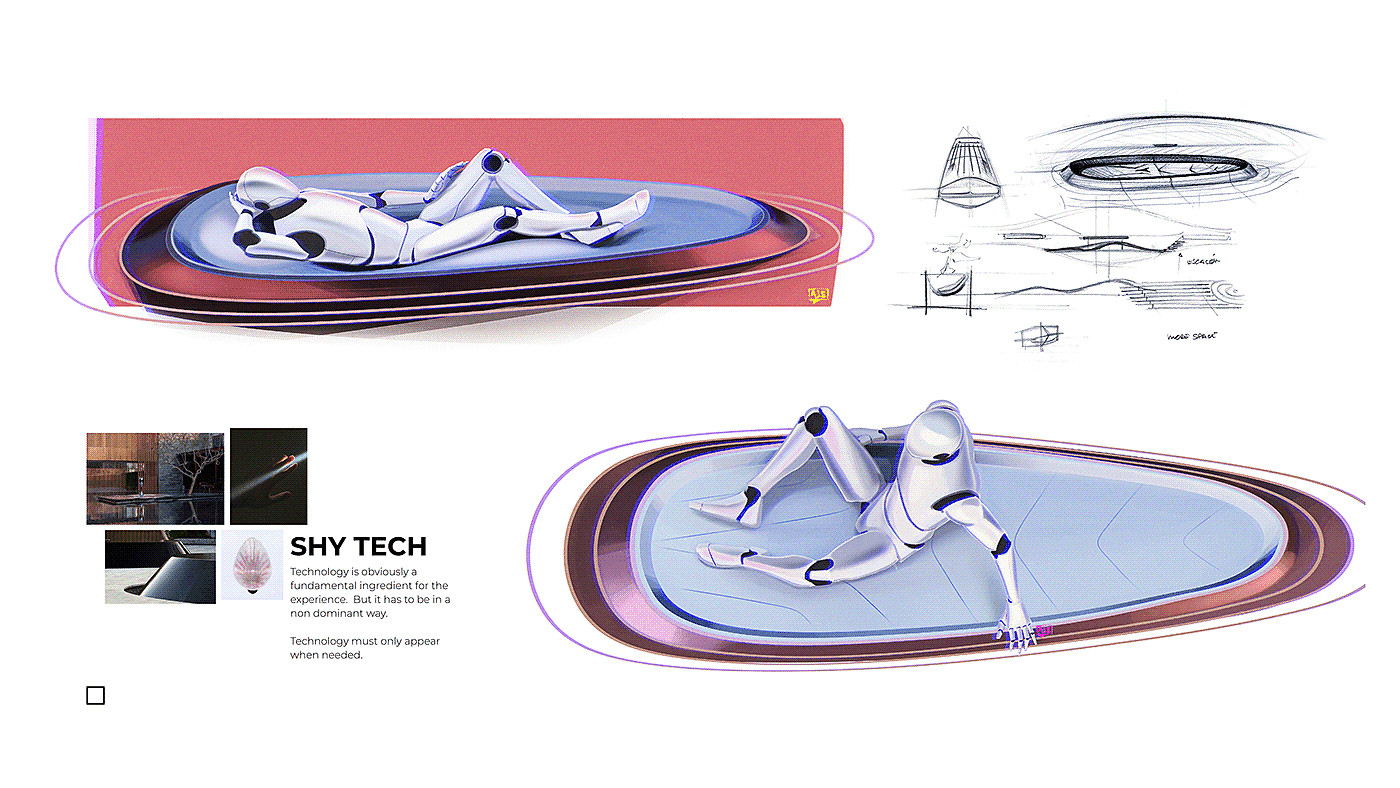 Automatic driving，concept，Conceptual art，Design，Model，ufo，