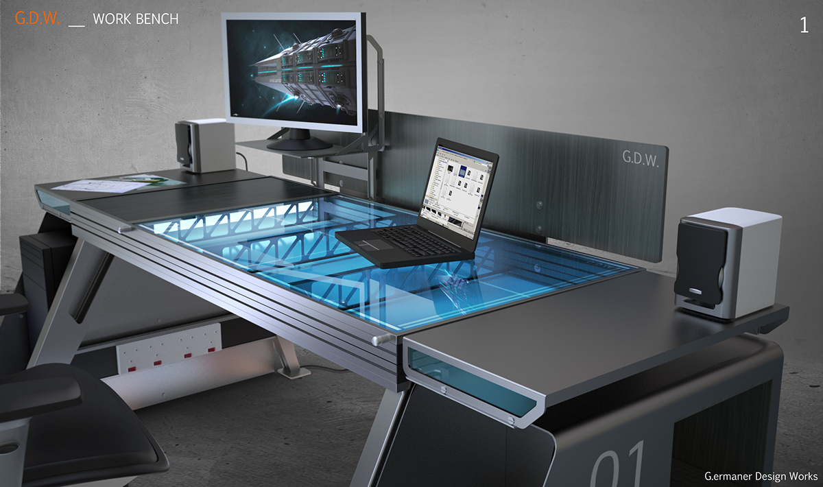 GDW，workbench，product design，industrial design，