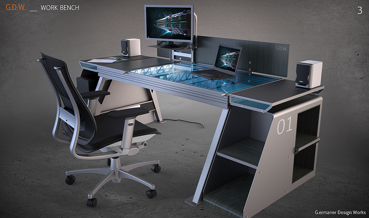 GDW，workbench，product design，industrial design，