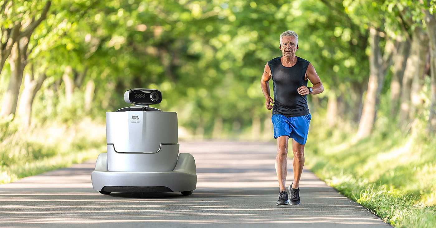 gps，Detect the body，mobile robot，Health of the Elderly，