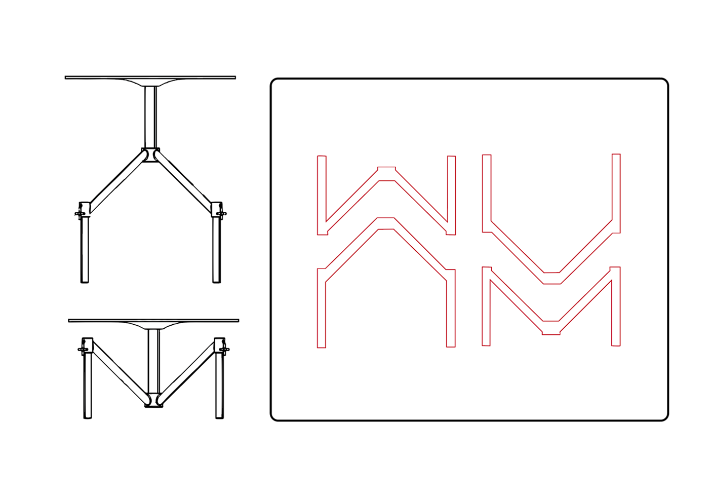 tea table，Table，switch，Reversal，furniture，