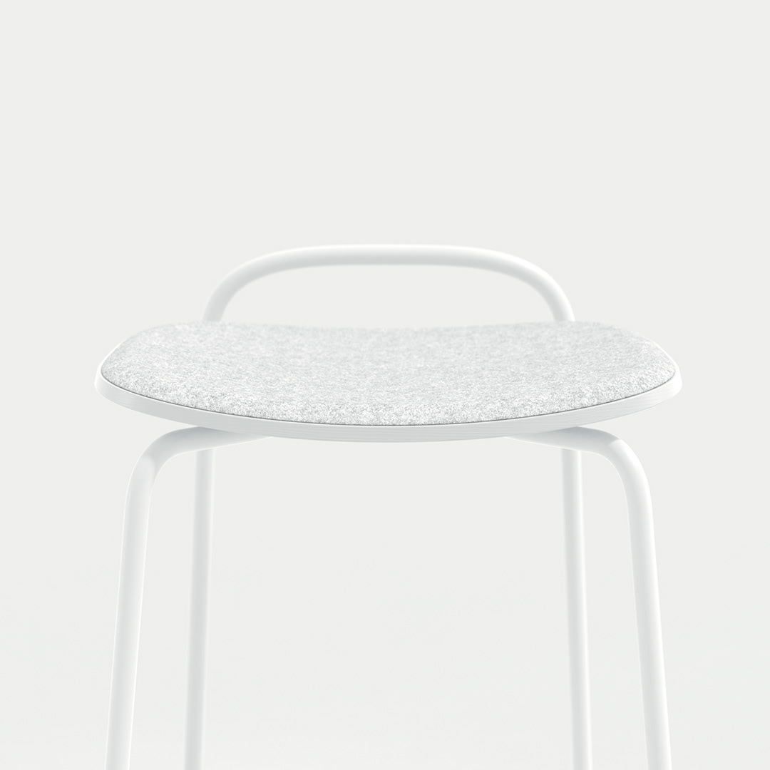 Solito，Plywood，PET Felt Pad，chair，