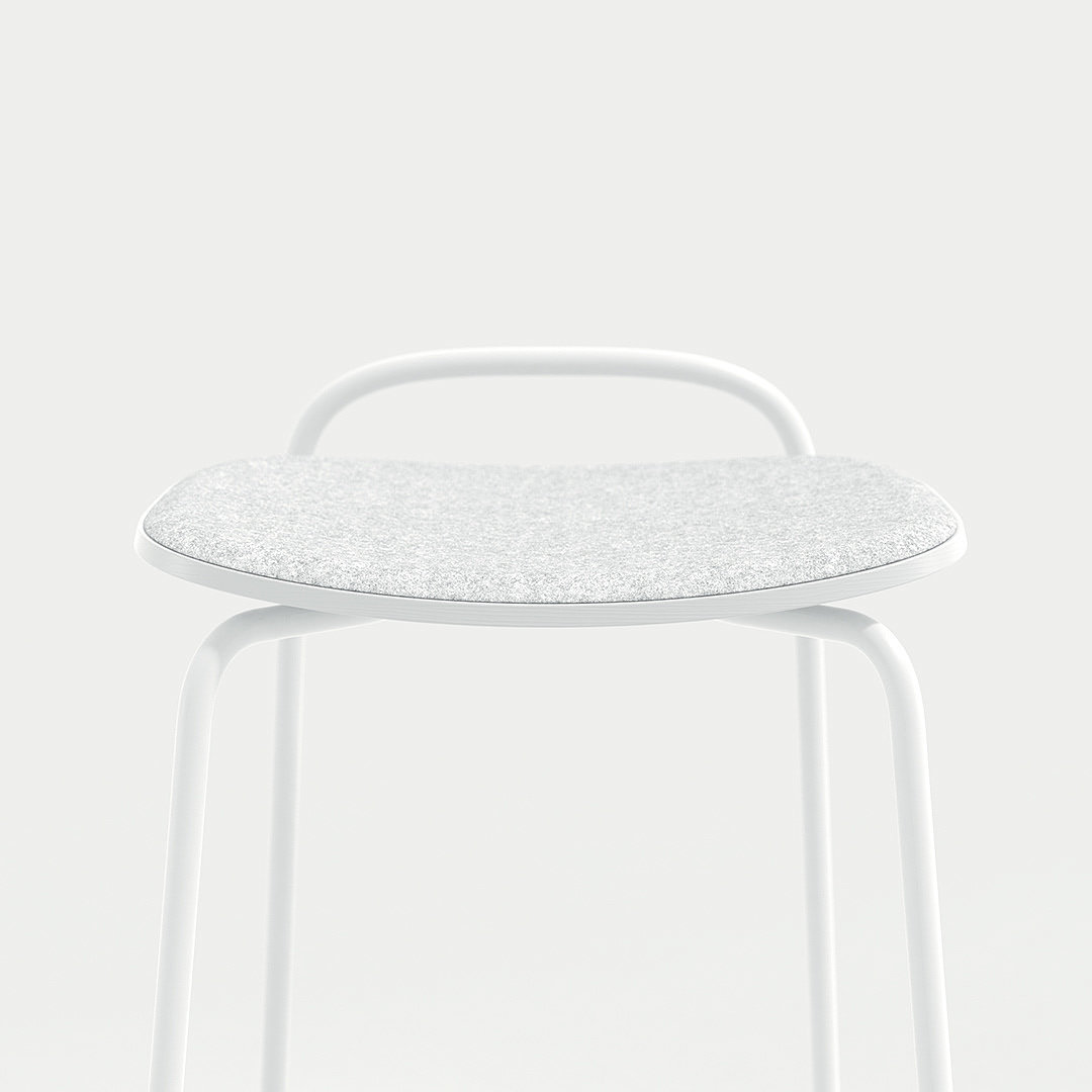 Solito，Plywood，PET Felt Pad，chair，