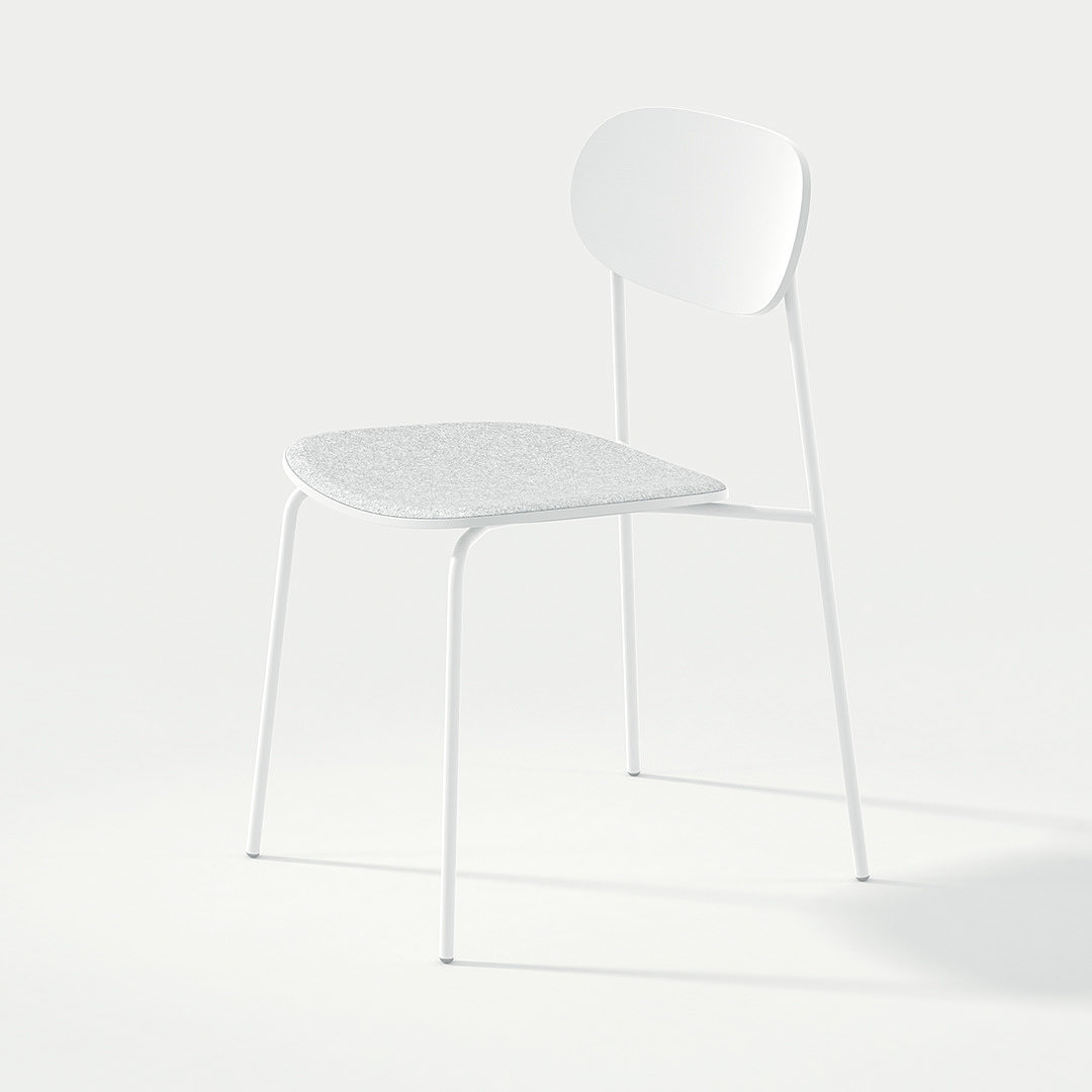 Solito，Plywood，PET Felt Pad，chair，