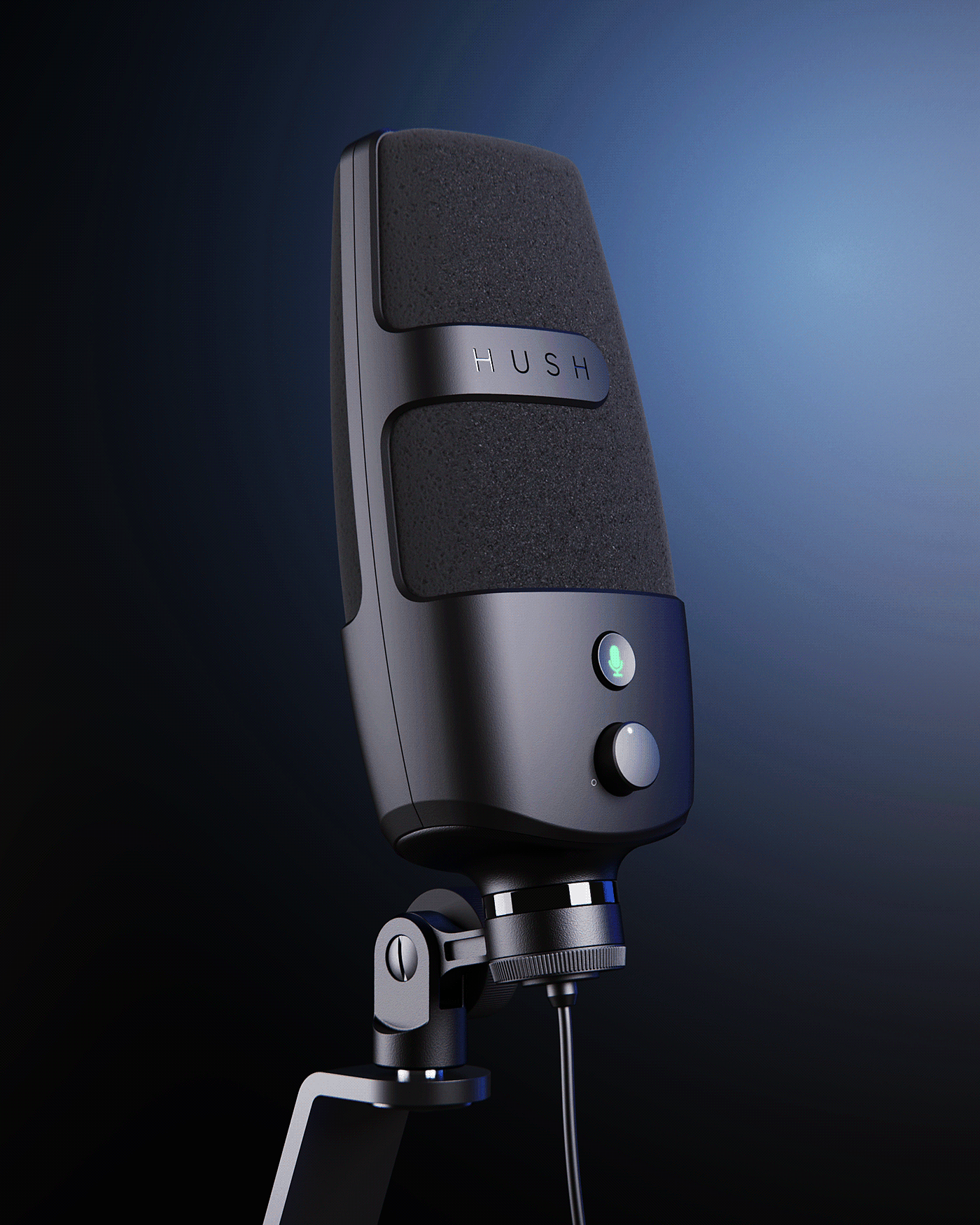 Microphone，voice，conceptual design，industrial design，product，black，
