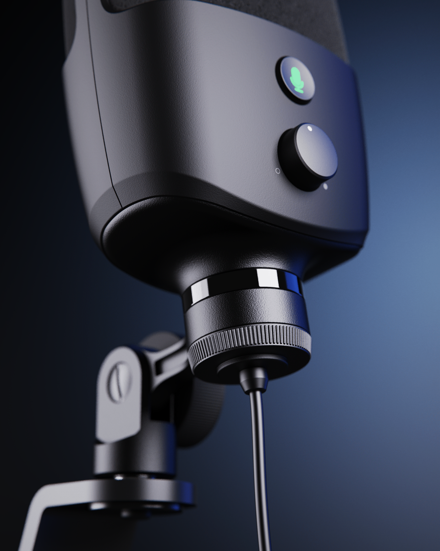 Microphone，voice，conceptual design，industrial design，product，black，