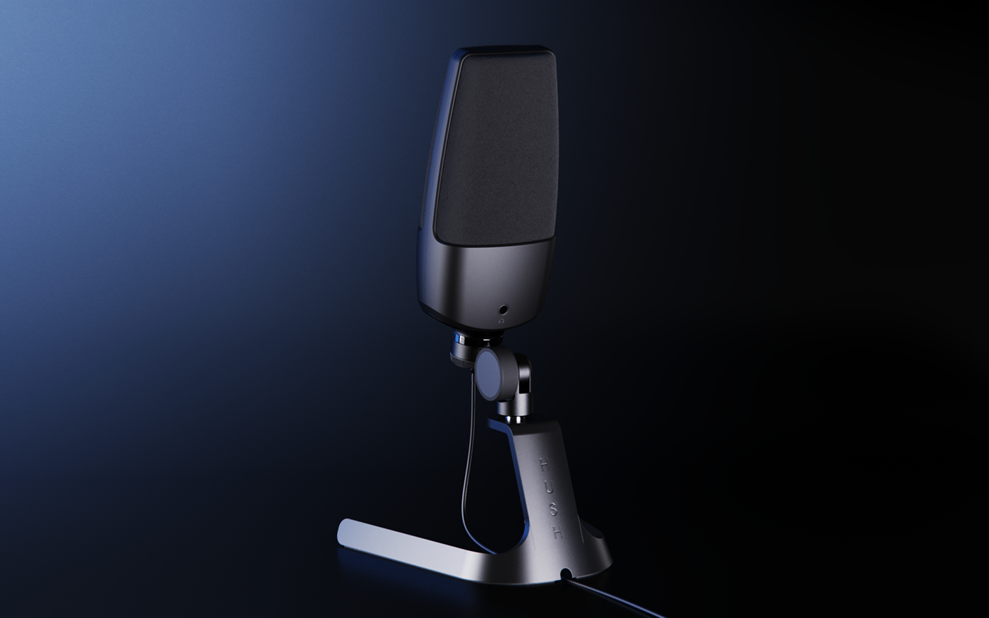Microphone，voice，conceptual design，industrial design，product，black，