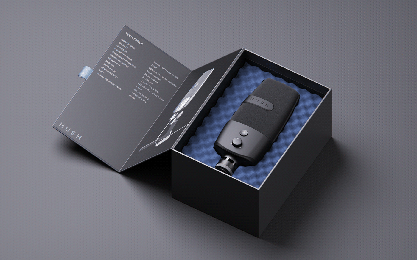 Microphone，voice，conceptual design，industrial design，product，black，