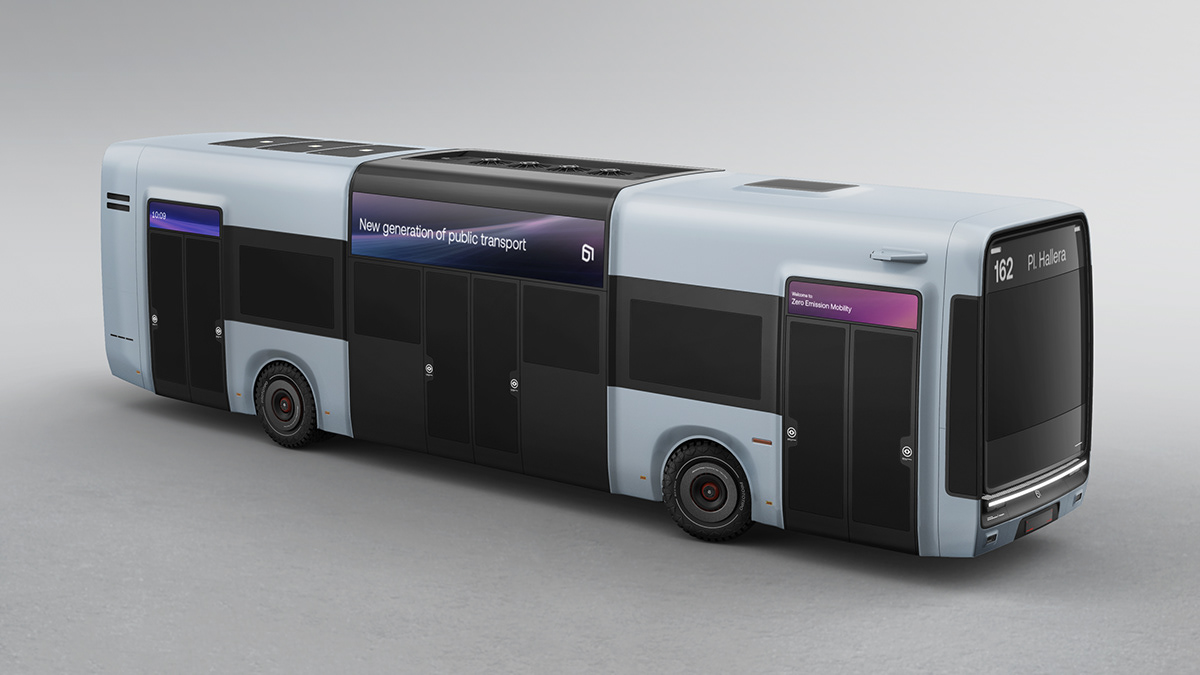 bus，3d，automobile，automotive，bus，vehicle，