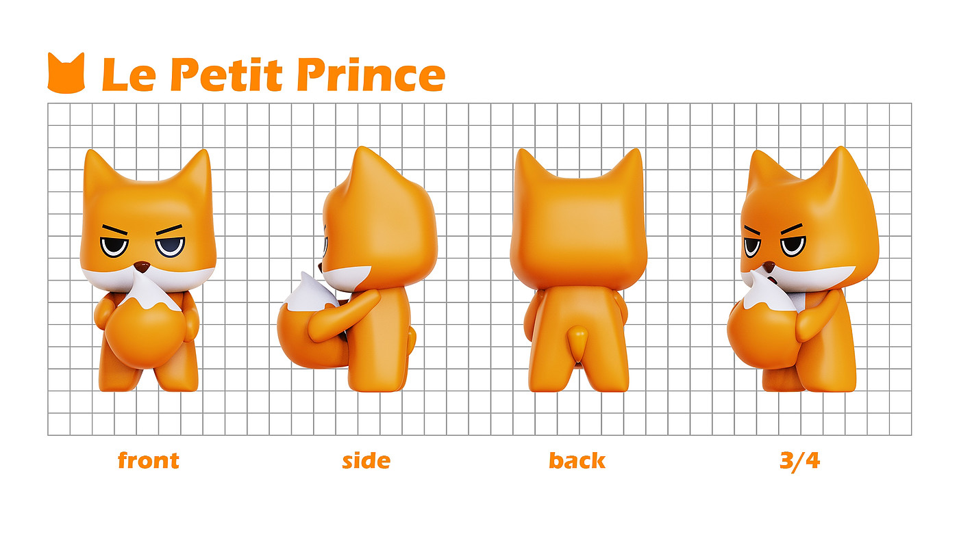 Tide play，fox，IP，IP image，Little Prince Fox，Original IP，