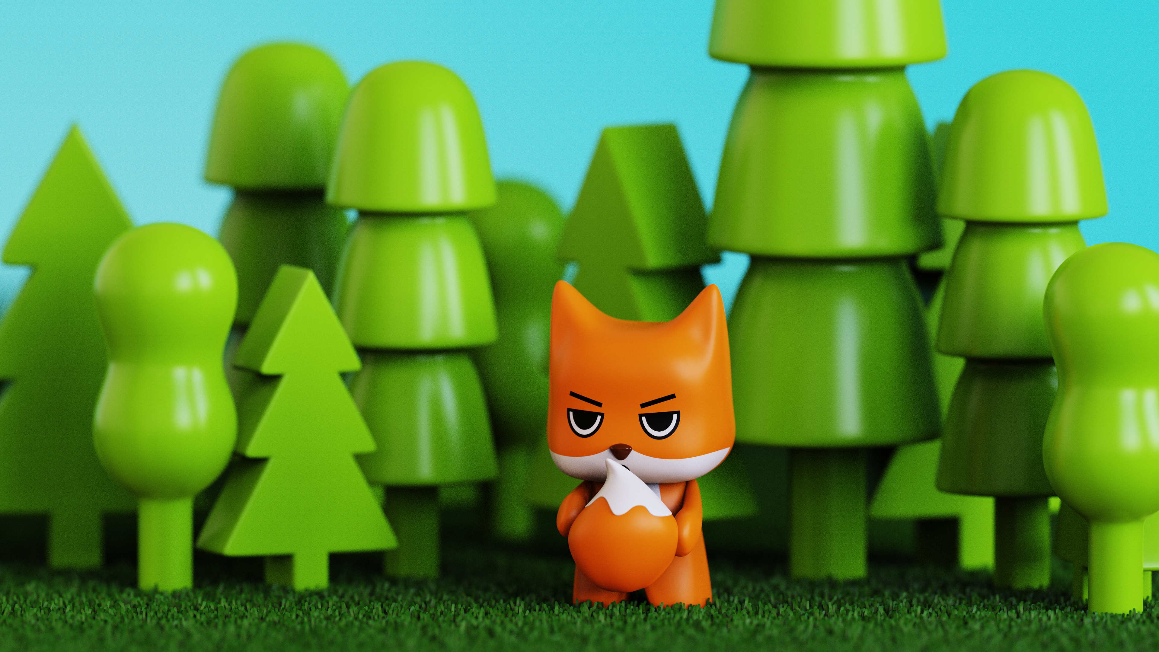 Tide play，fox，IP，IP image，Little Prince Fox，Original IP，