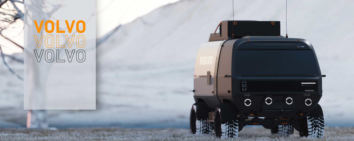 volvo，Volvo car，BLENDER，blender3d，Automobile design，