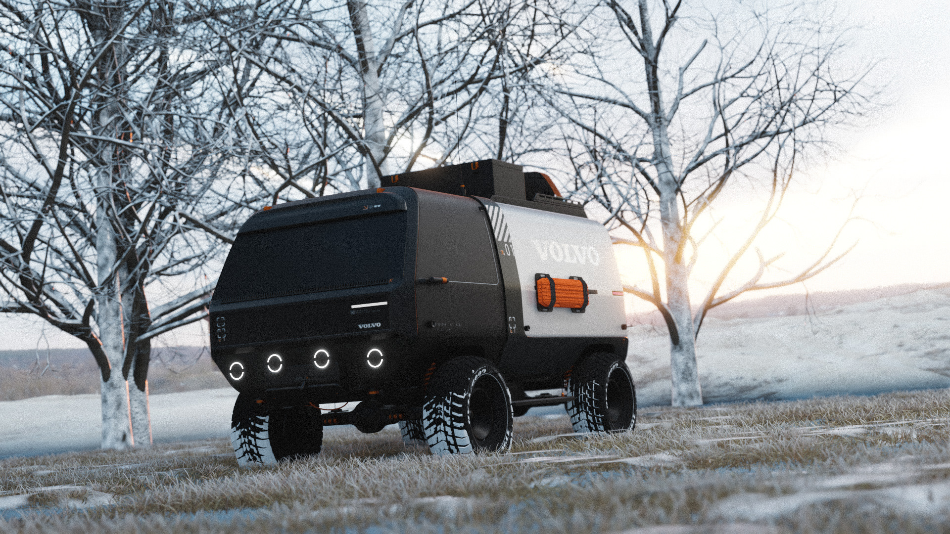 volvo，Volvo car，BLENDER，blender3d，Automobile design，