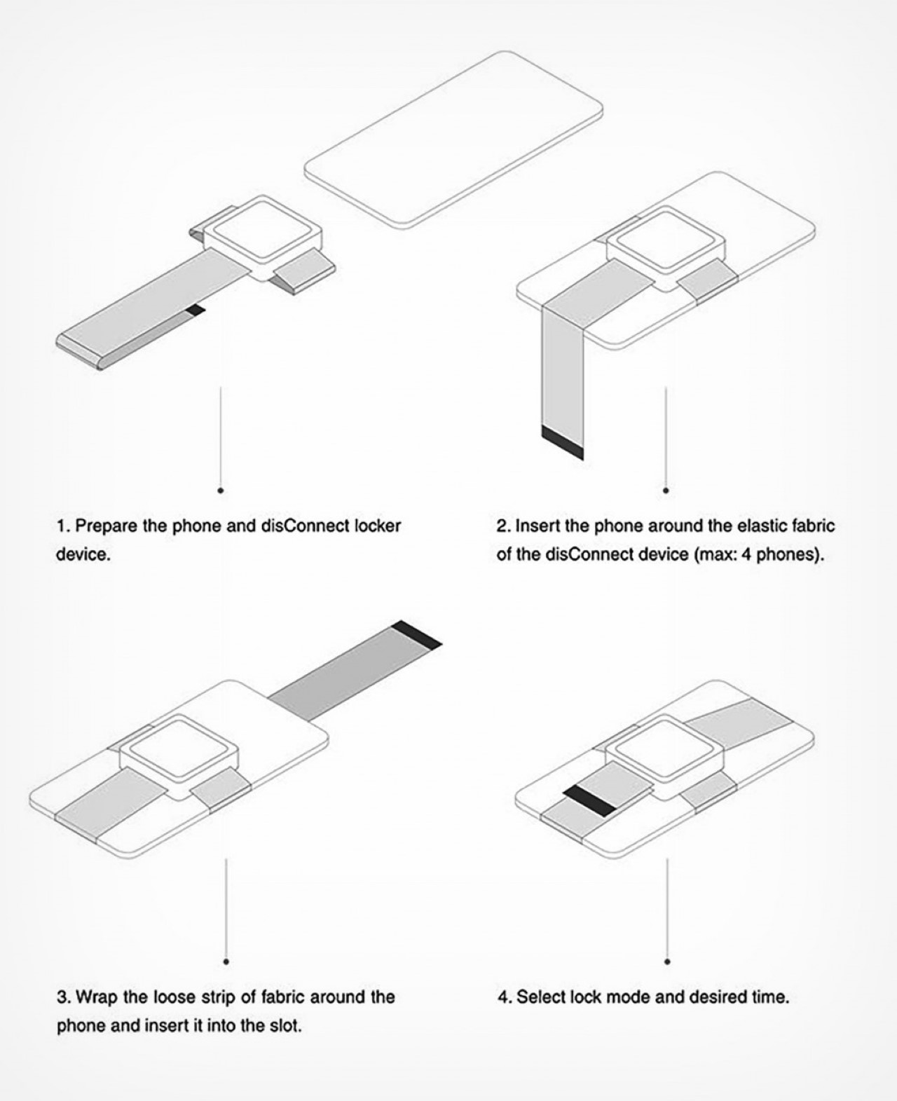 disConnect，Smartphone lock，screen，