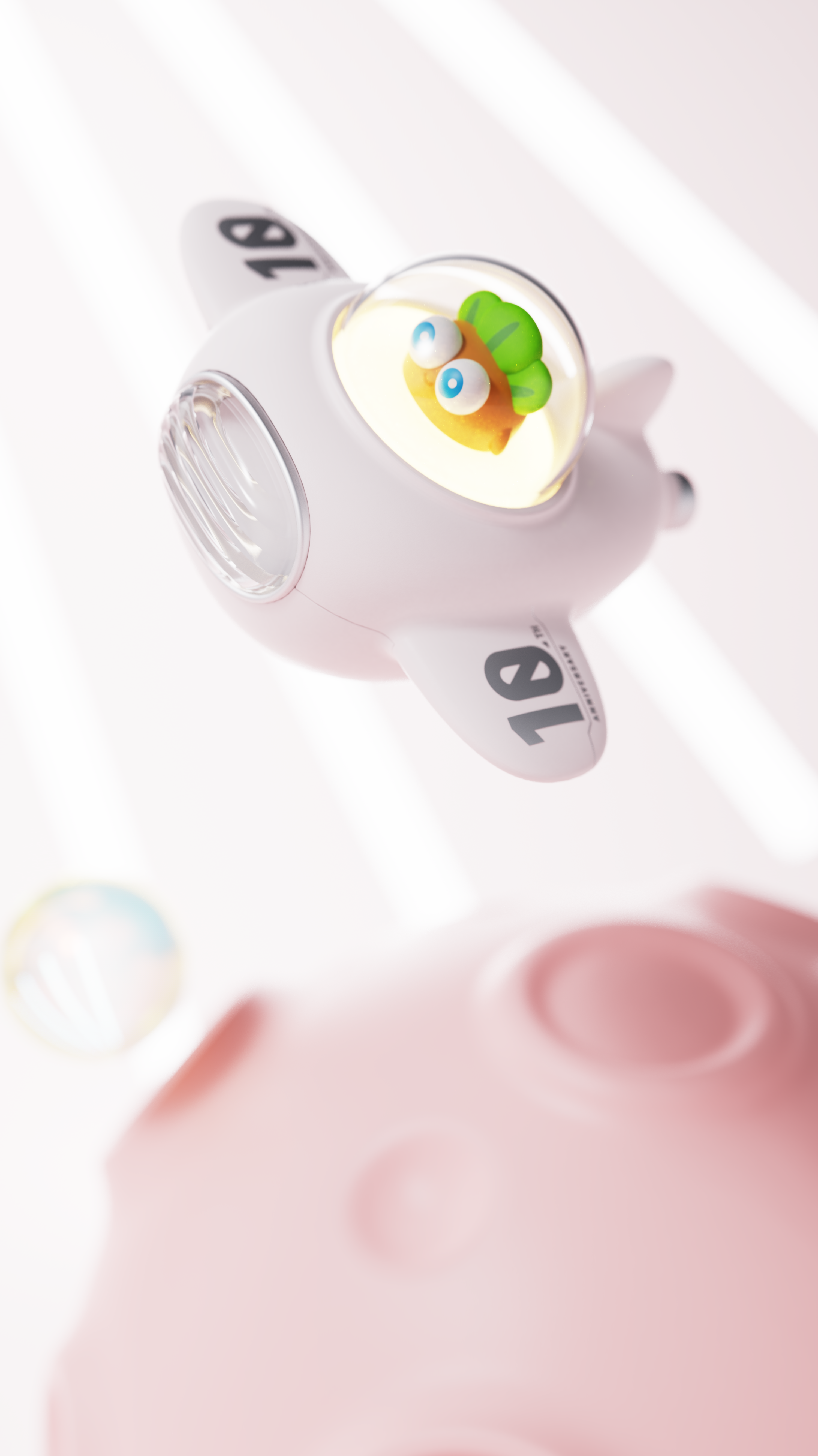 Defend radish，Small plane，Atmosphere lamp，Tide play，IP，derivative，Expansion dock，jointly，